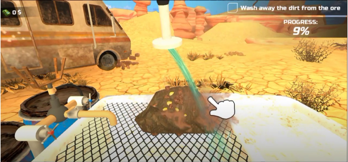 Gold Rush Miner Simulator 3D APK - screenshot 2