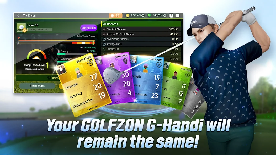 GOLFZON M:Real Swing - screenshot 17