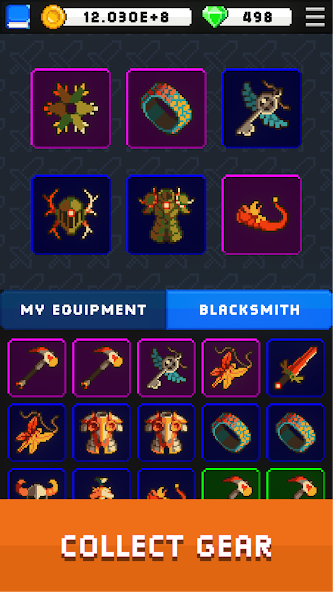 Idle Bounce Heroes - screenshot 1