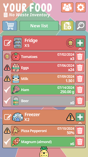 Your Food - No Waste Inventory - screenshot 1