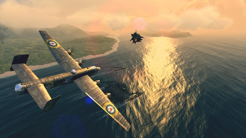 Warplanes WW2 Dogfight APK - screenshot 1