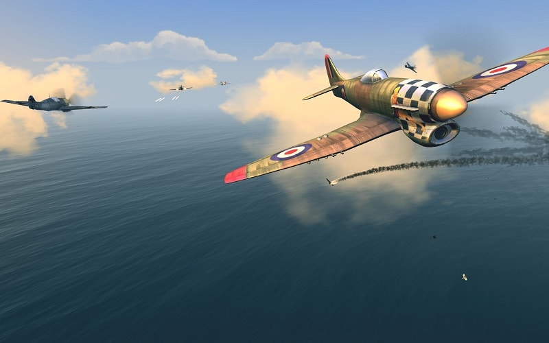 Warplanes WW2 Dogfight APK - screenshot 4