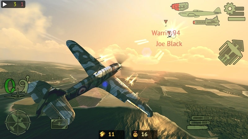 Warplanes Online Combat APK - screenshot 1