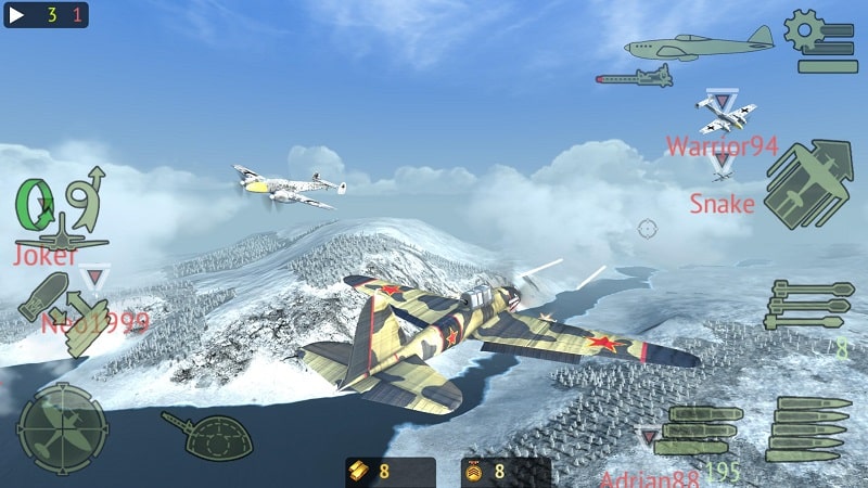 Warplanes Online Combat APK - screenshot 2