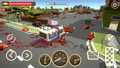 Zombie Crush Driver: Survive the apocalypse - screenshot 1
