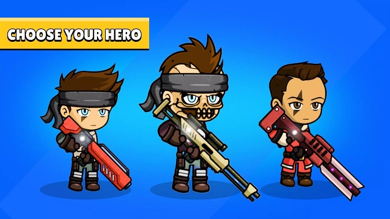 Alien Hunter 2D Shooting Game APK - app icon