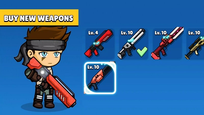 Alien Hunter 2D Shooting Game APK - screenshot 1