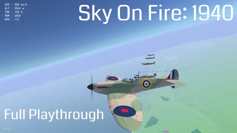 Sky On Fire 1940 APK MOD APK icon
