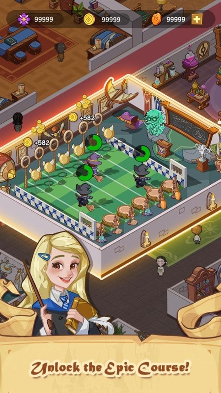 Idle Magic School APK - screenshot 4
