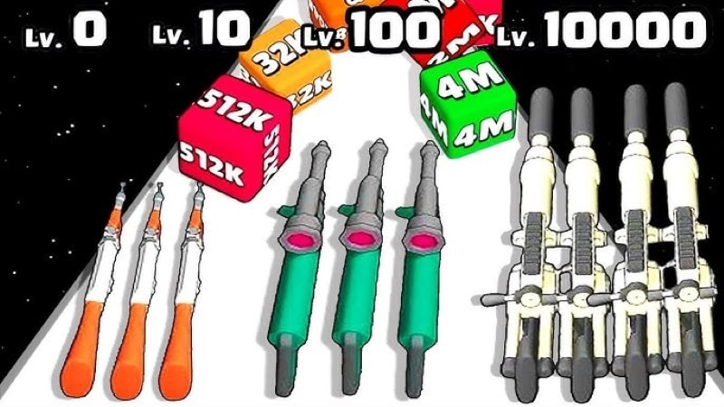 Gun up Weapon Ball Shooter APK - app icon