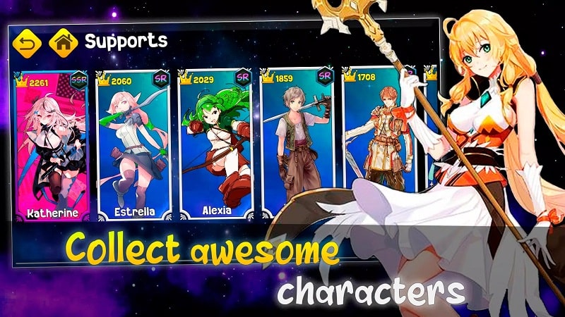 Ariah Fantasy RPG Waifu Gacha APK - screenshot 3