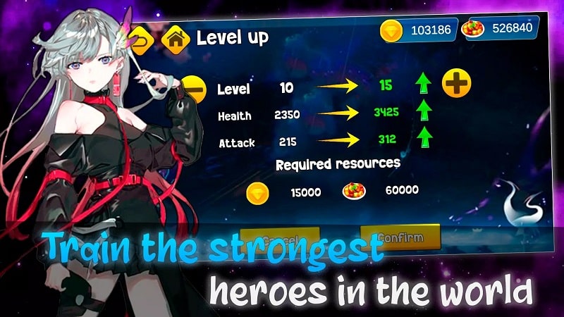 Ariah Fantasy RPG Waifu Gacha APK - screenshot 5