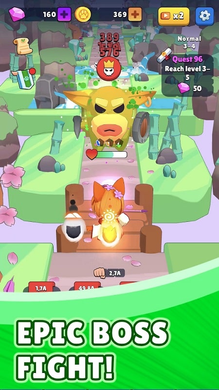 Kitsune Endless AFK APK - screenshot 1