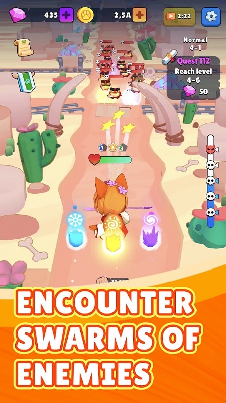 Kitsune Endless AFK APK - screenshot 2