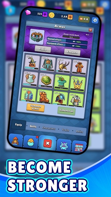 Kitsune Endless AFK APK - screenshot 5