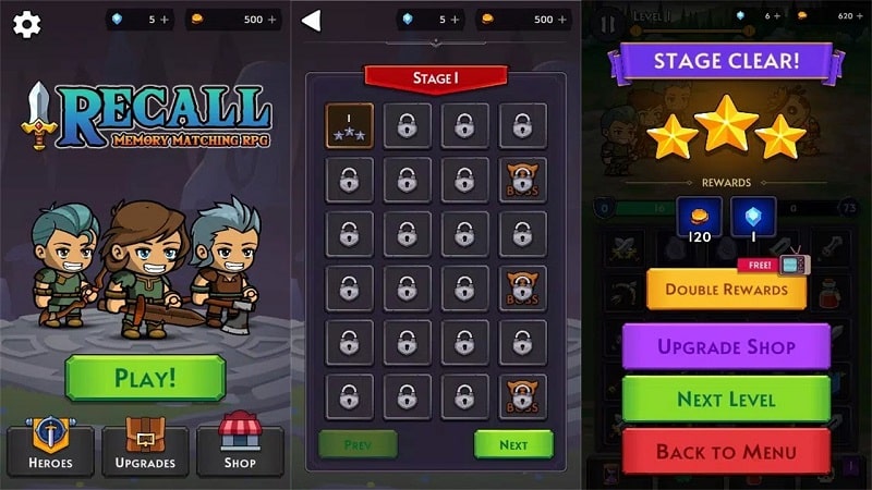 Recall – Memory Matching RPG APK MOD APK icon