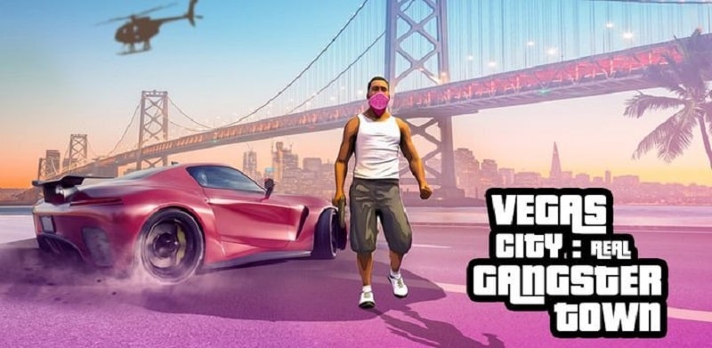 Vegas City Real Gangster Town APK MOD APK icon