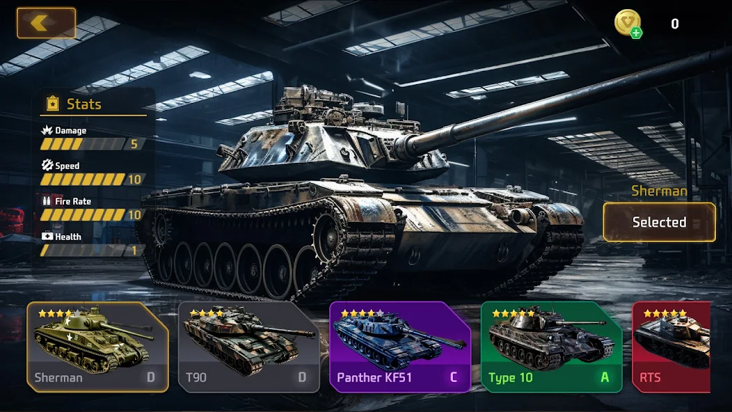 Tank Strike: Armored Warfare - screenshot 1