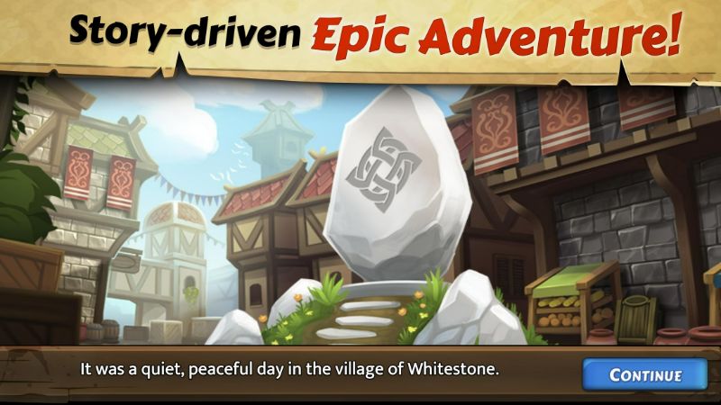 RPG Dice Heroes of Whitestone APK - screenshot 1