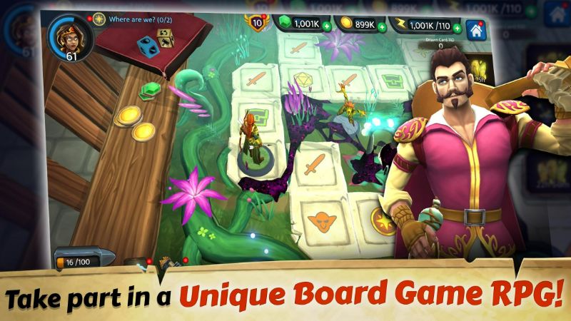 RPG Dice Heroes of Whitestone APK - screenshot 2