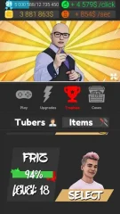 Jutub Clicker - Tuber Tycoon - screenshot 2