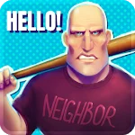 Calm Down Angry Neighbor MOD APK icon