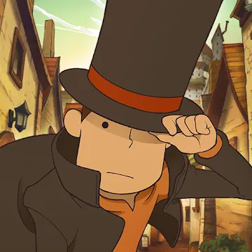 Layton: Curious Village in HD MOD APK icon