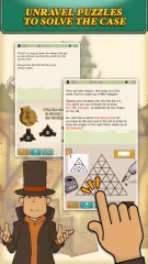 Layton: Curious Village in HD - screenshot 2
