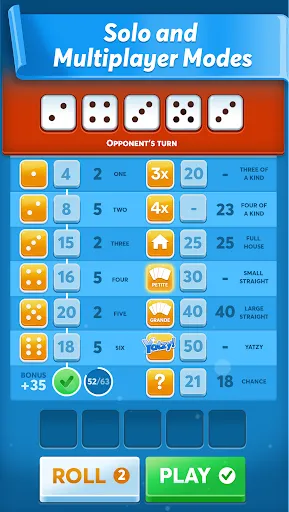 Yatzy APK 3.0.0 for Android [Full Version] - screenshot 2