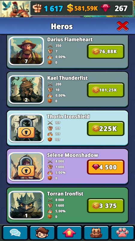 Legends of the Arena APK - screenshot 4