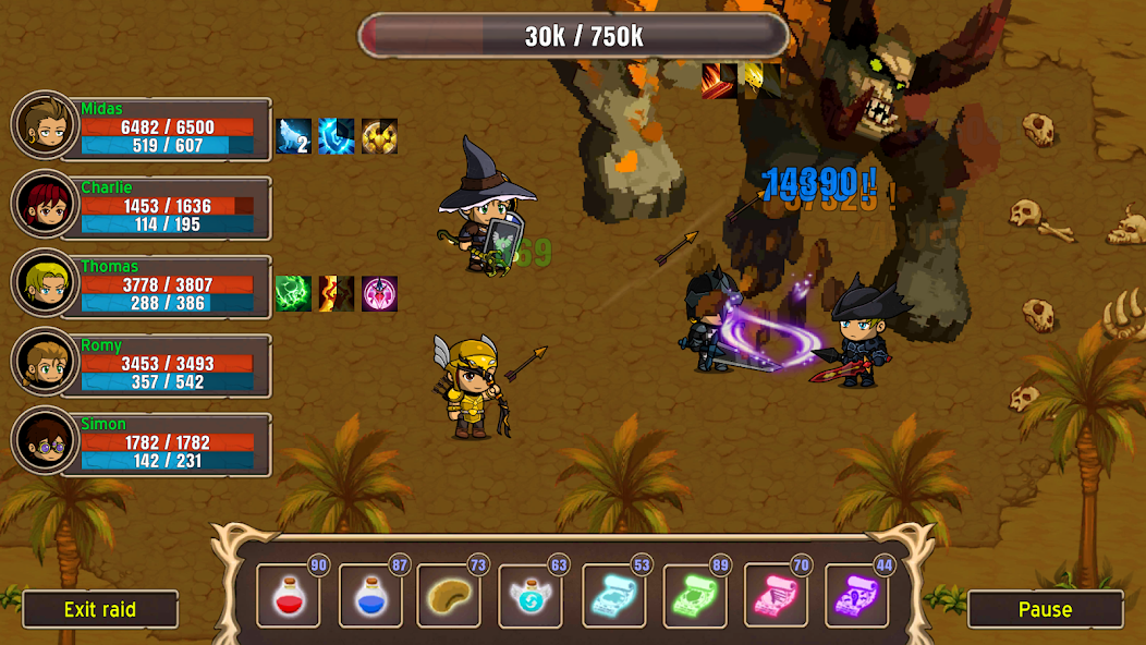 Epic Raiders - Old School RPG - screenshot 2