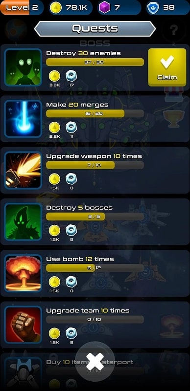 SF Idle Merge Tycoon APK - screenshot 3