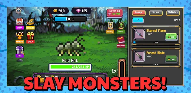 Rpg Idle Clicker - screenshot 2