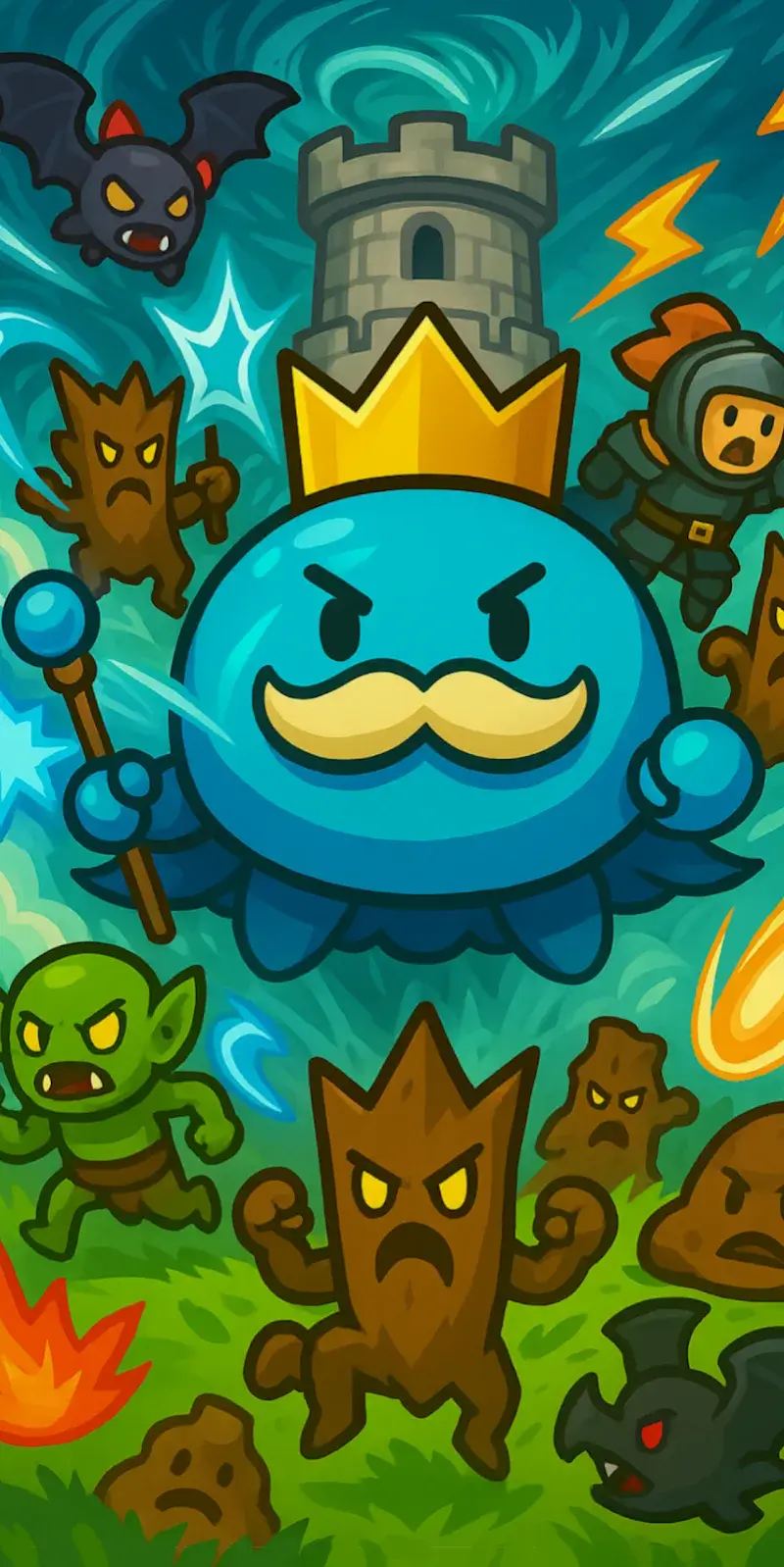 Spin Spin Defense - screenshot 1