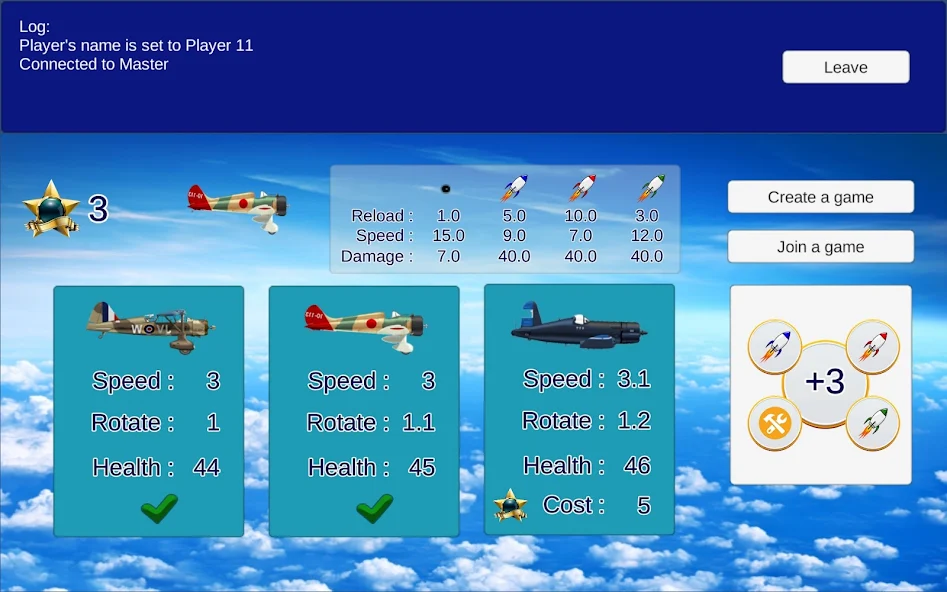 Air Battle MultiPlayer - screenshot 2