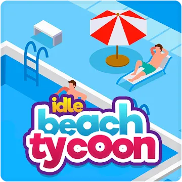 Idle Beach Tycoon : Cash Manager Simulator MOD APK icon
