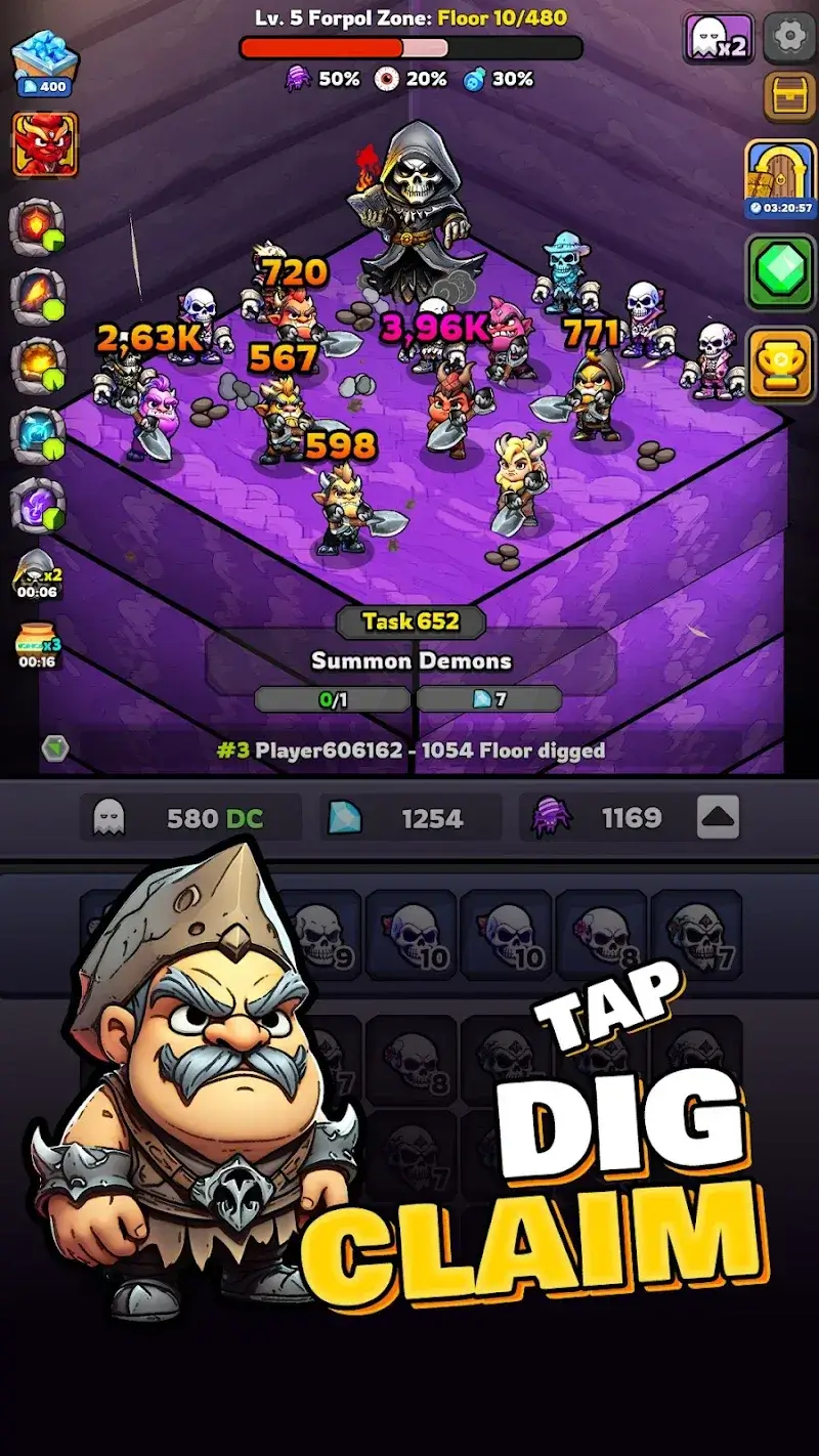 Necro Hell Miner - screenshot 1