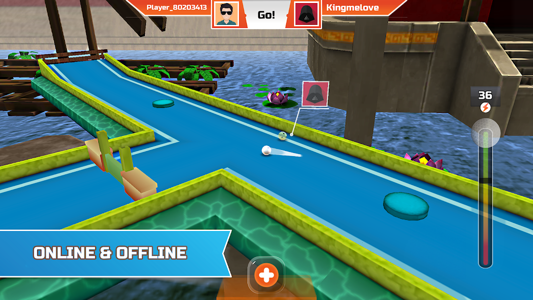 Mini Golf 3D City Stars - screenshot 1