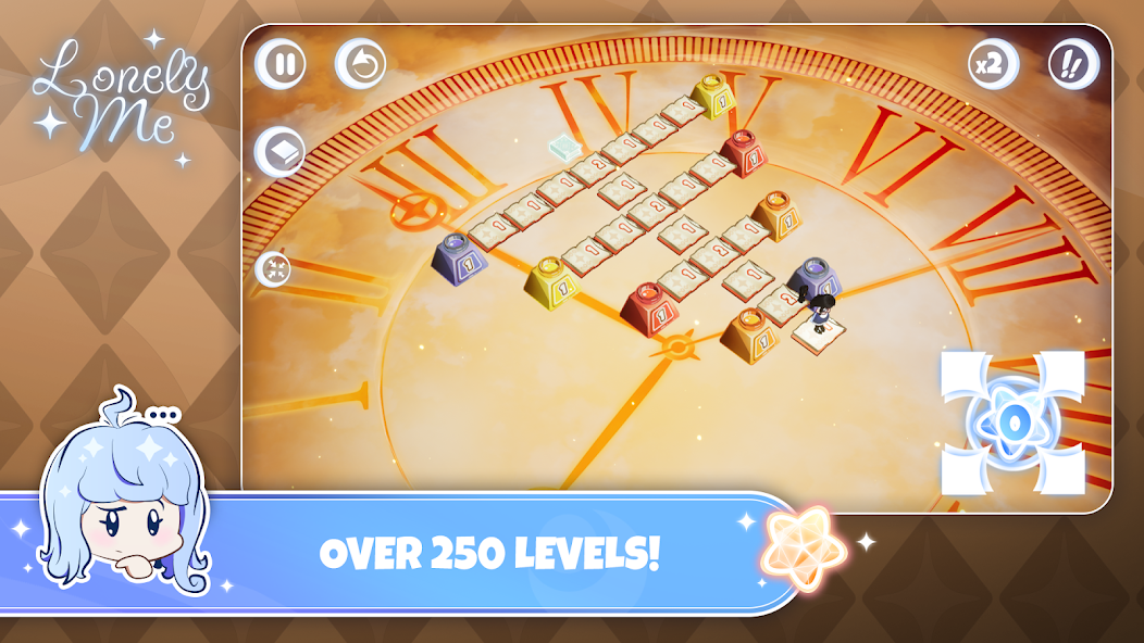 Lonely Me - Cute Anime Puzzle - screenshot 1