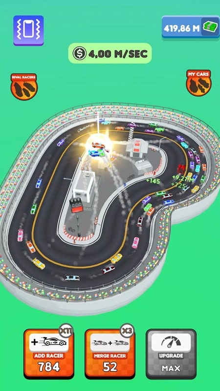 Clicker Racing 3D APK - screenshot 2