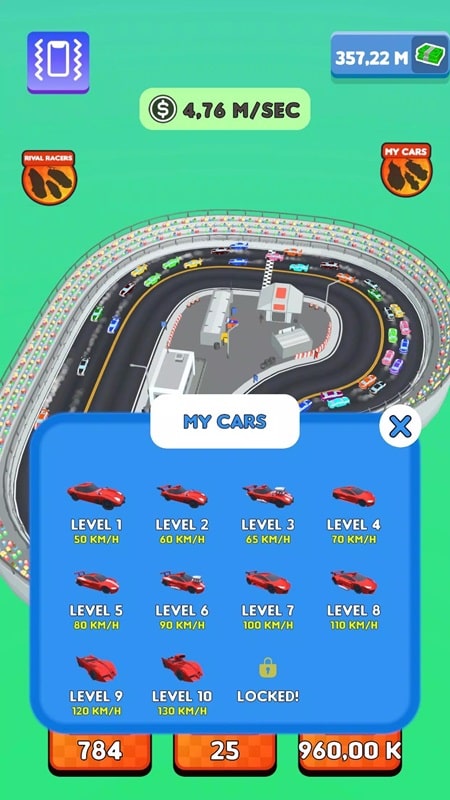 Clicker Racing 3D APK - screenshot 3