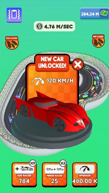 Clicker Racing 3D APK - screenshot 4