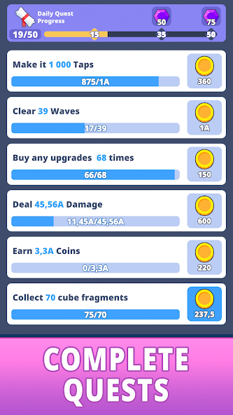 Tap Tap Cube - Idle Clicker - screenshot 6