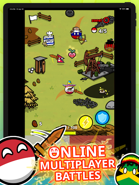 Countryball Potato Mayhem - screenshot 5