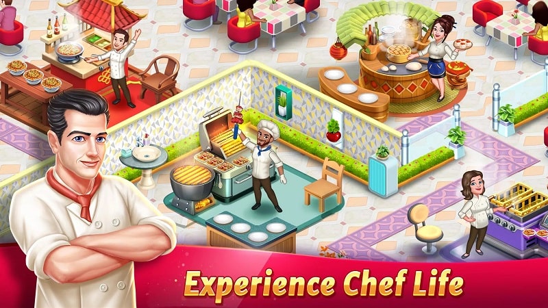 Star Chef 2 Restaurant Game APK - screenshot 1