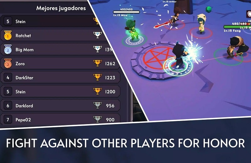 Dungeons and Honor – RPG APK - screenshot 5