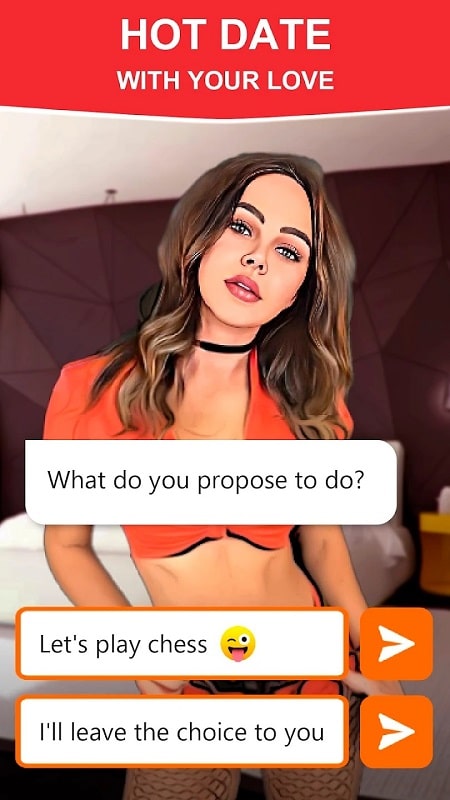 Love Chat Virtual Dating Game APK - screenshot 2