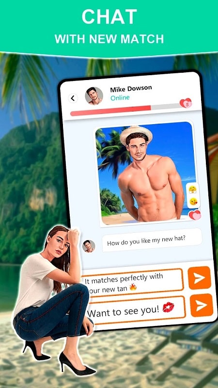 Love Chat Virtual Dating Game APK - screenshot 3