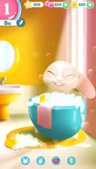 Bu the Baby Bunny - Cute pet care game - screenshot 1