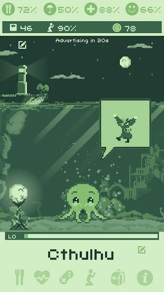 Cthulhu Virtual Pet - screenshot 2